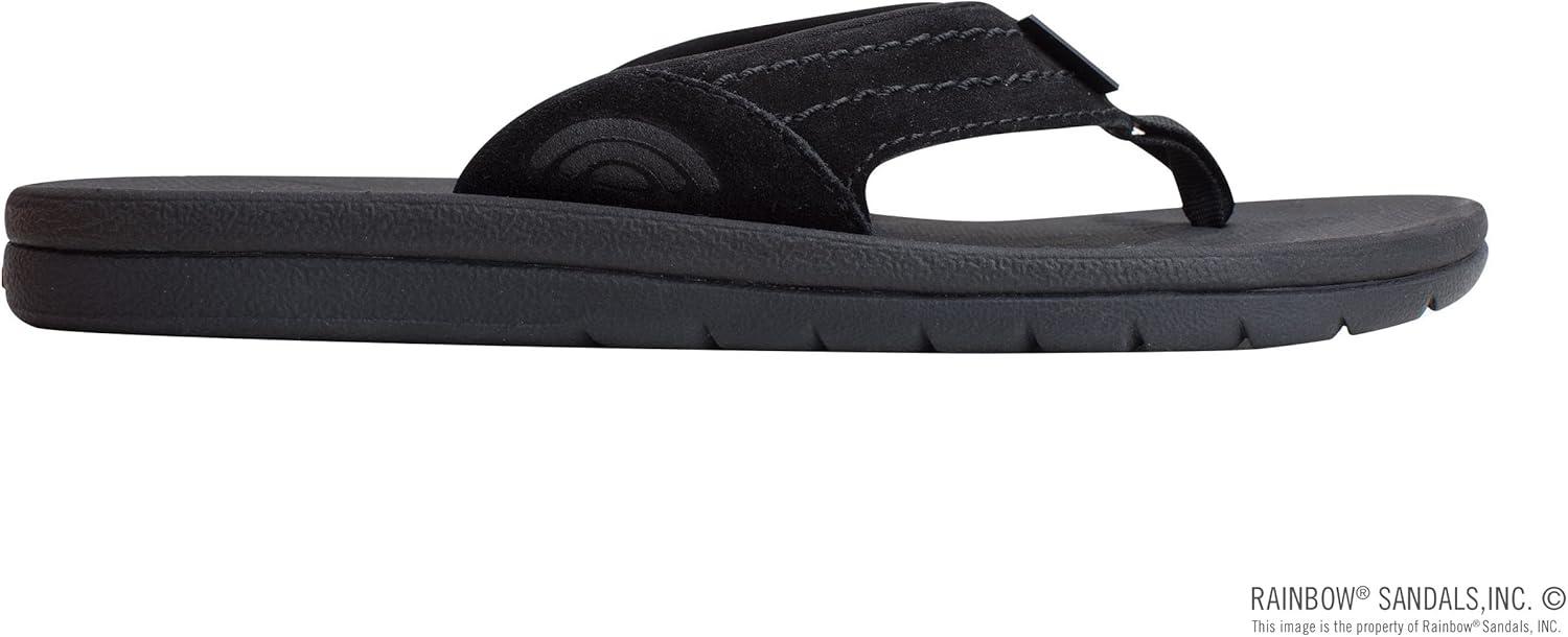 Rainbow Sandals Men’s East Cape Molded Rubber Sandal(Black)