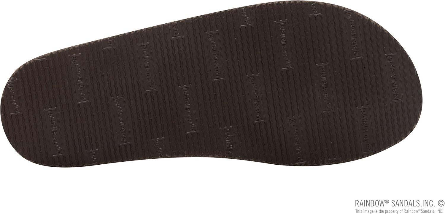 Men’s Luxury Leather Single Layer Arch Sandals(Nogales Wood)