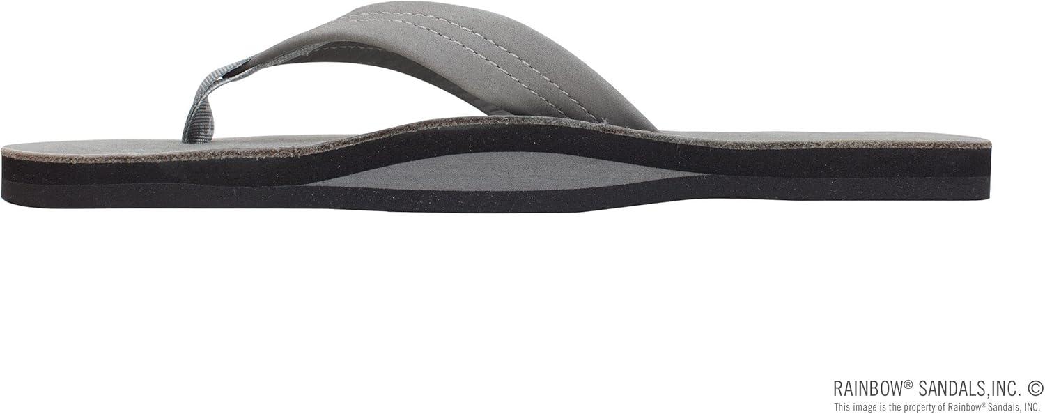 Rainbow Sandals Men’s Single Layer Premier Leather(Grey)