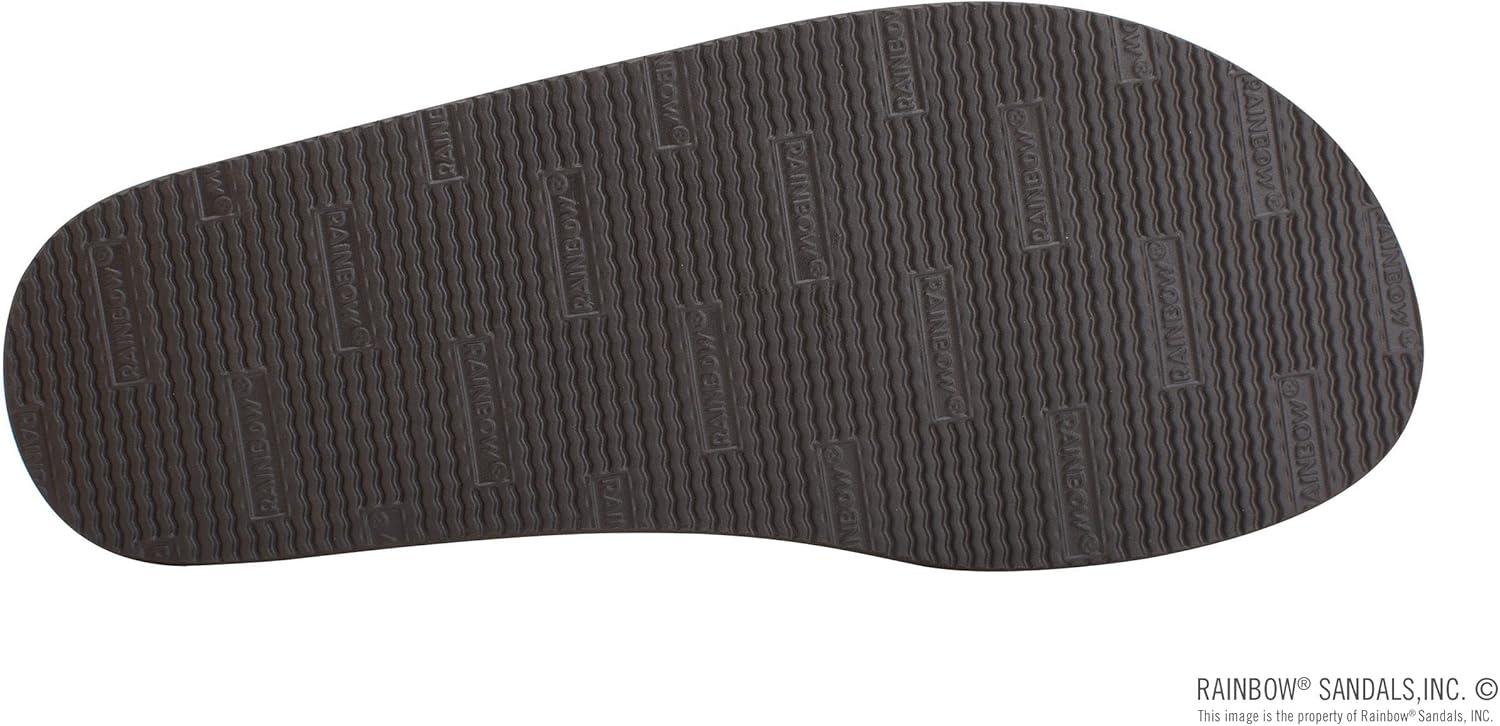 Rainbow Sandals Men’s Double Layer Leather w/Arch Support(Classic Mocha)