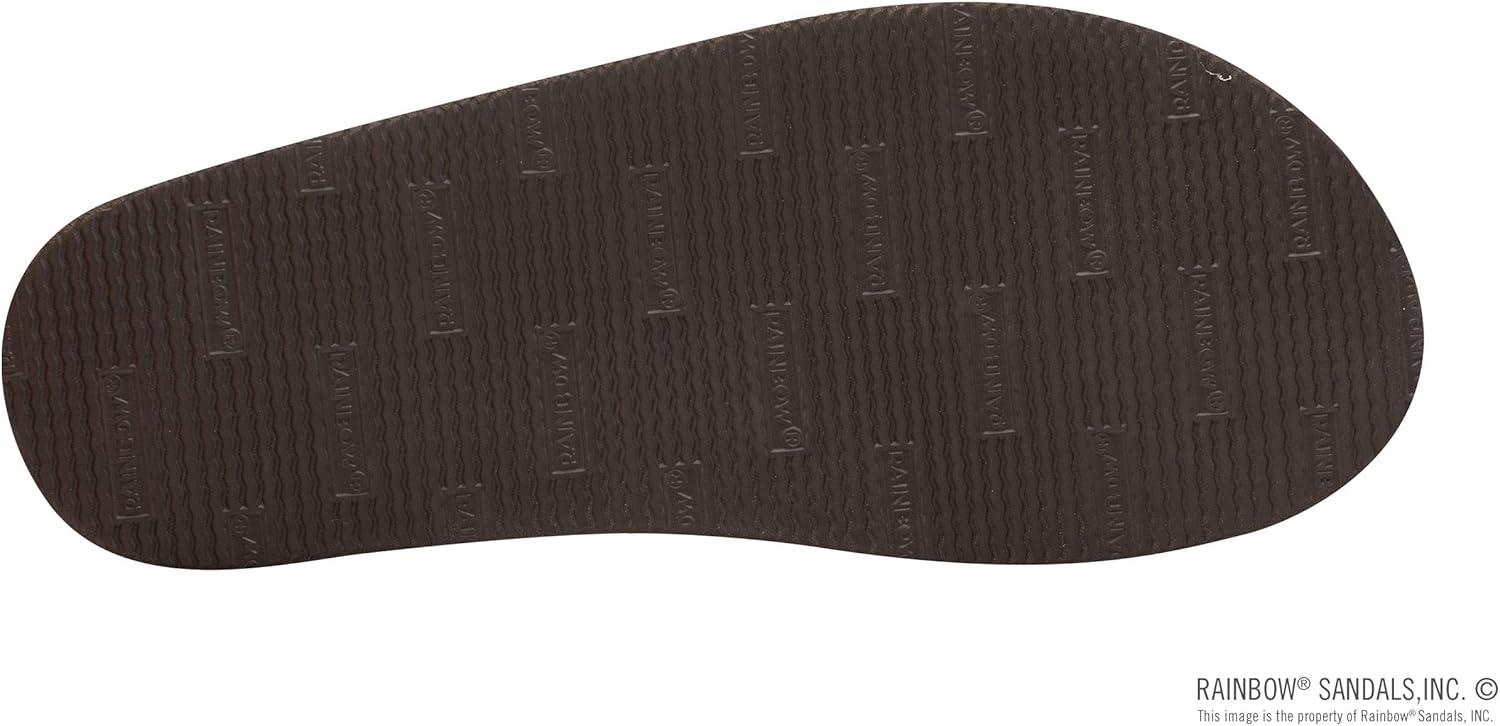 Rainbow Sandals Men’s Double Layer Leather w/Arch Support(Redwood)