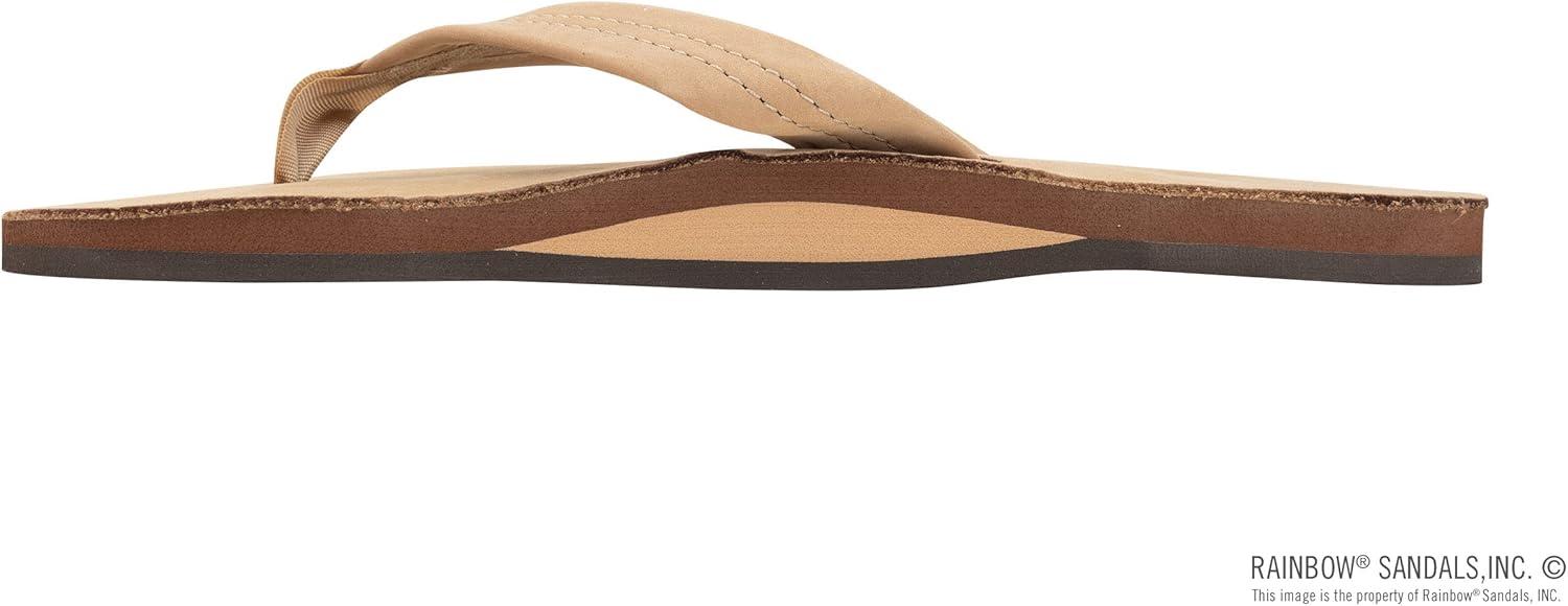 Rainbow Sandals Men’s Single Layer Premier Leather(Sierra Brown)
