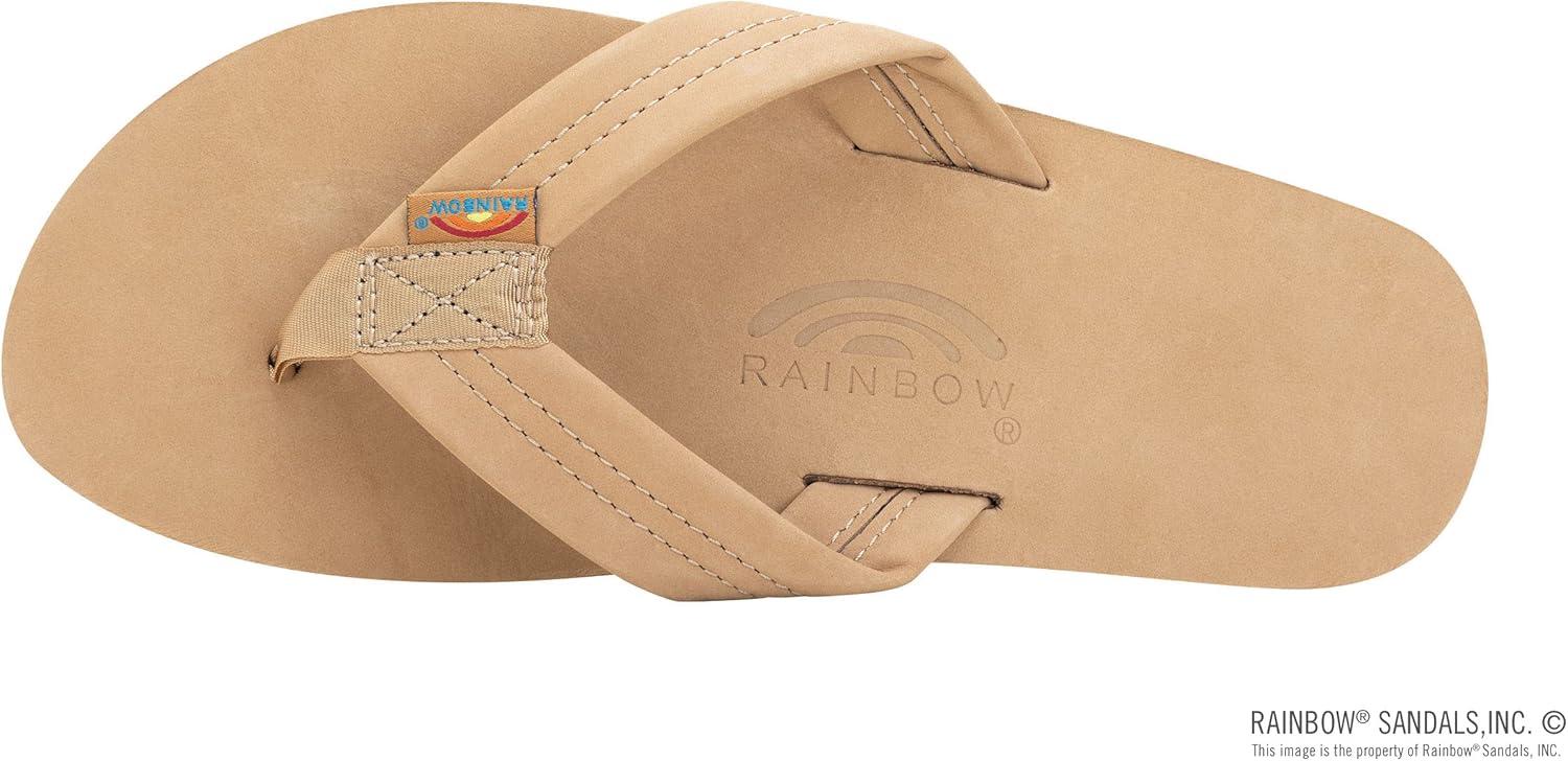 Rainbow Sandals Men’s Single Layer Premier Leather(Sierra Brown)