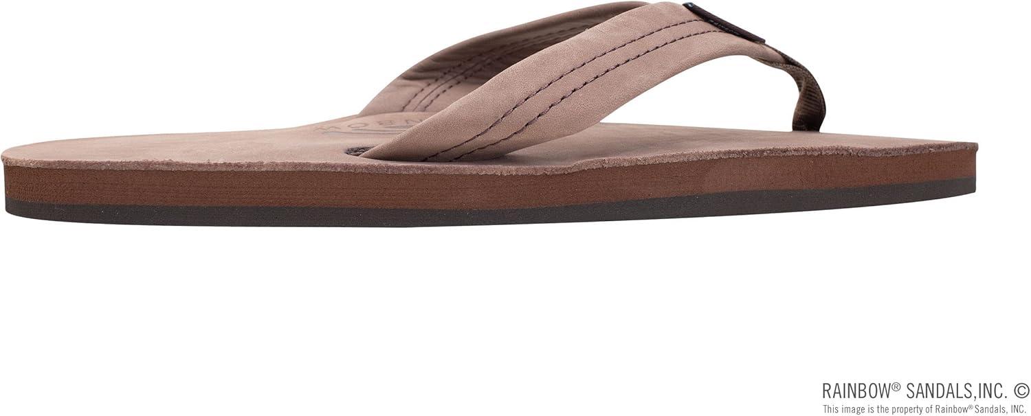 Rainbow Sandals Men’s Single Layer Premier Leather(Expresso)