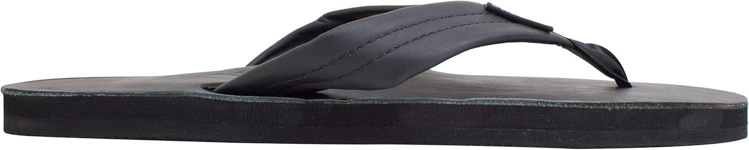 Rainbow Sandals Men’s Single Layer Premier Leather(Black)