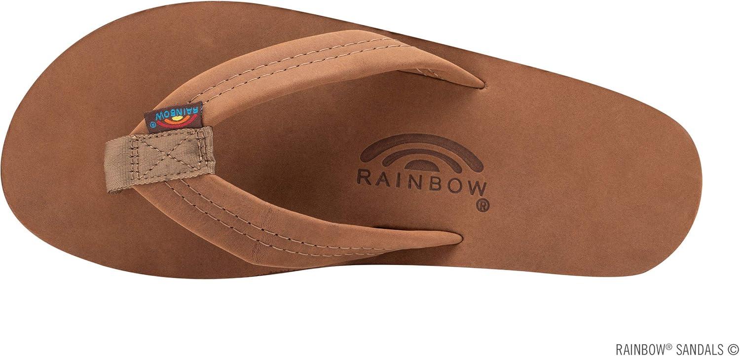 Rainbow Sandals Men’s Single Layer Premier Leather(Redwood)