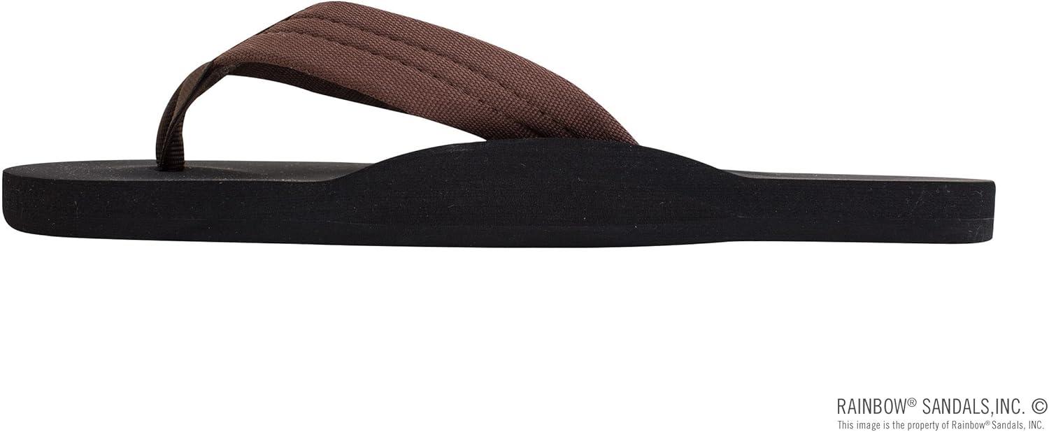 Rainbow Sandals Men’s Cloud Sandals(Brown/Black)