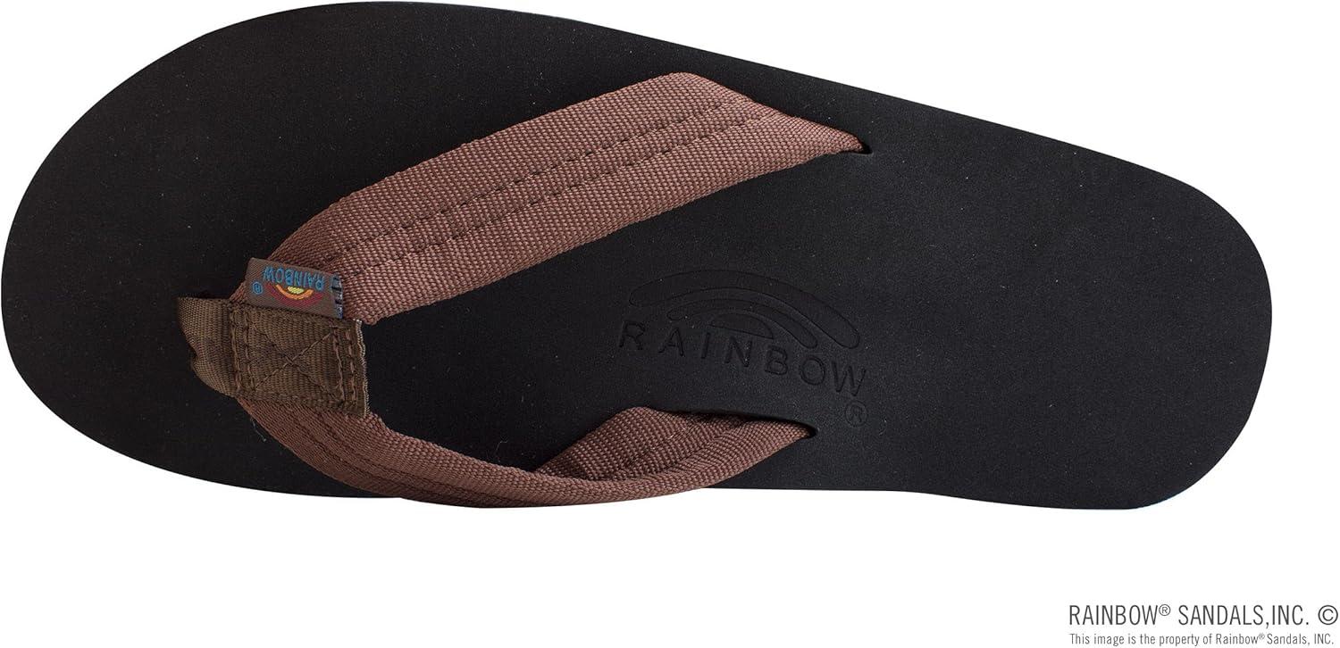 Rainbow Sandals Men’s Cloud Sandals(Brown/Black)