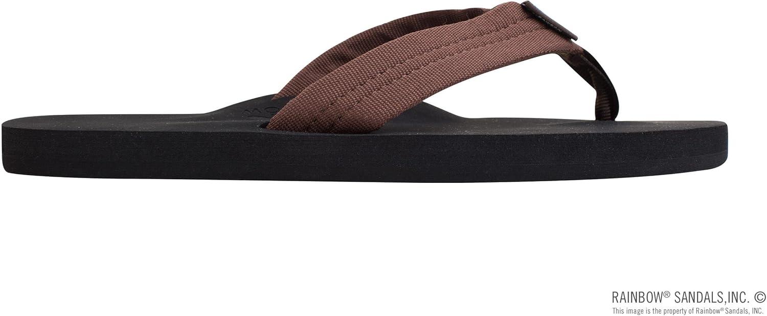 Rainbow Sandals Men’s Cloud Sandals(Brown/Black)