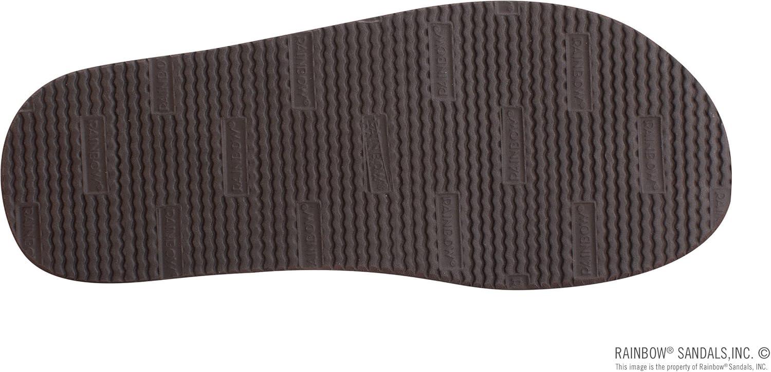 Rainbow Sandals Men’s Double Layer Leather w/Arch Support(Cognac)