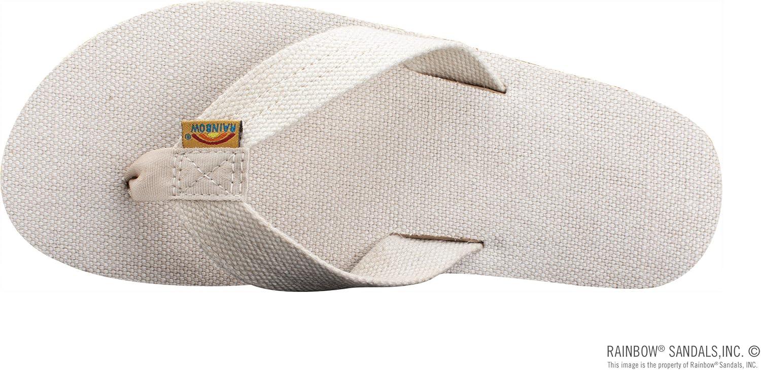 Rainbow Sandals Men’s Double Layer Arch Hemp(Natural Hemp)
