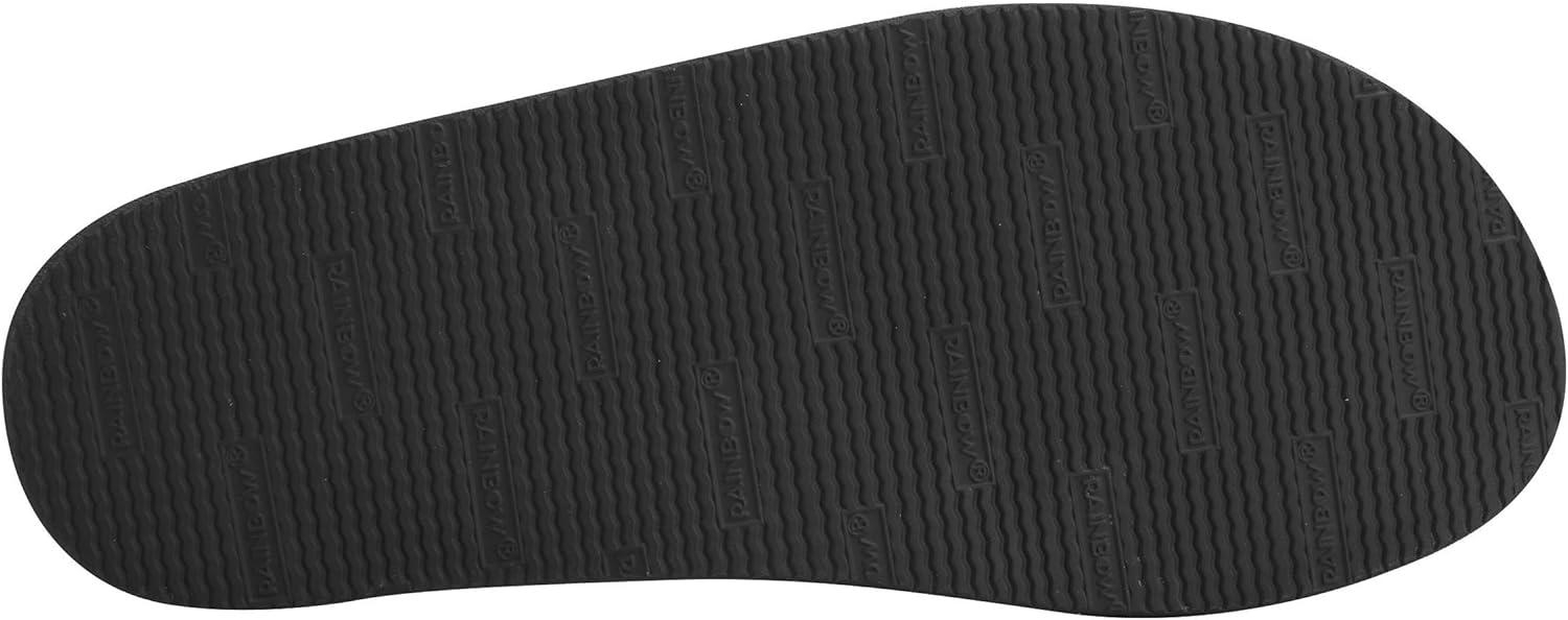 Rainbow Sandals Men’s Hemp(Black/Rasta)