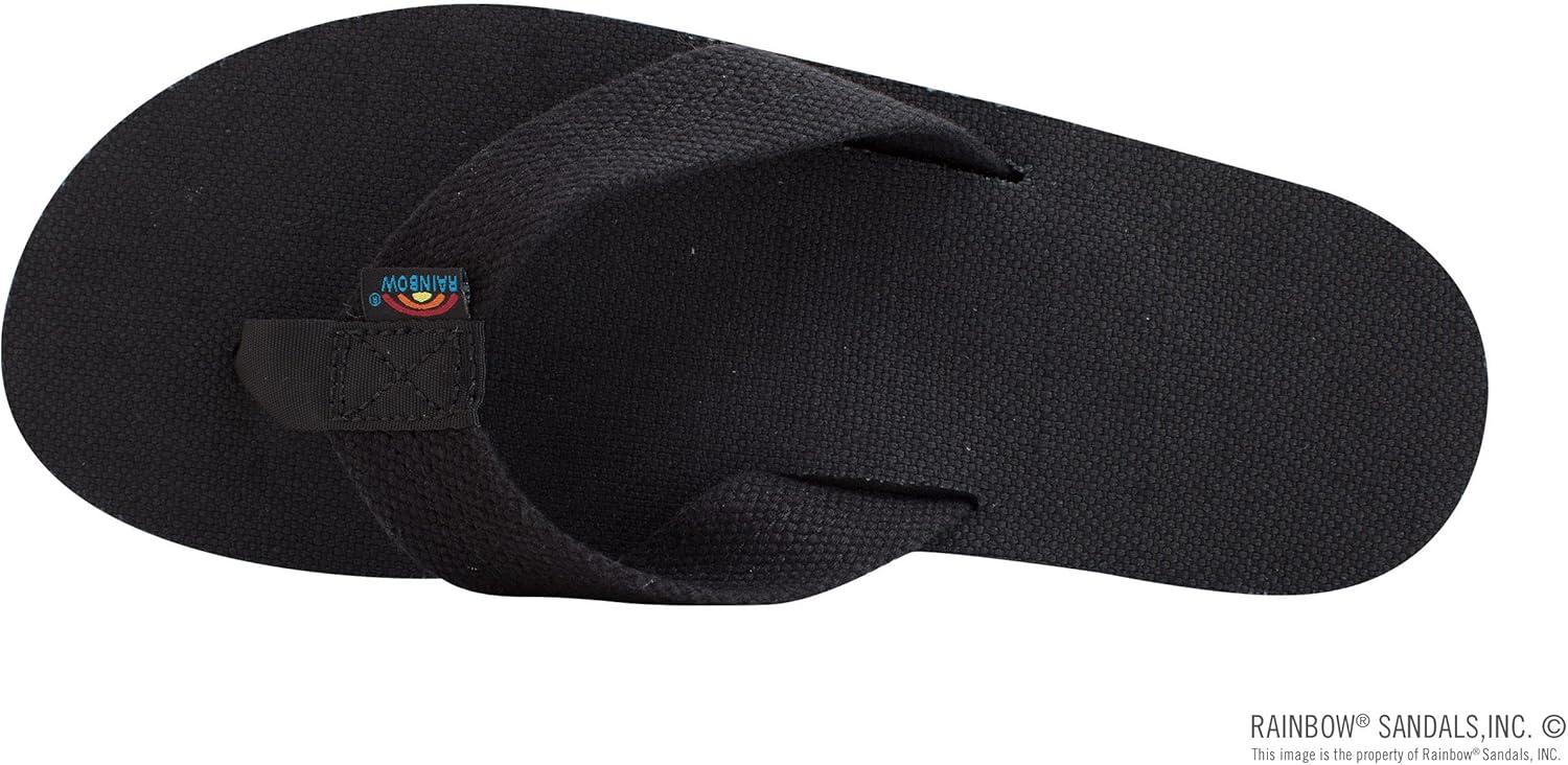 Rainbow Sandals Men’s Hemp(Black)