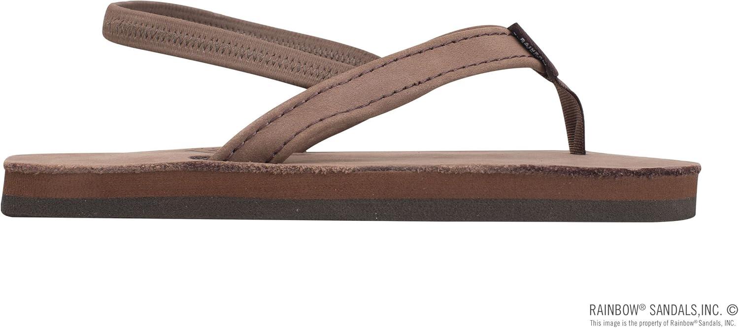 Rainbow Sandals Kid’s Premier Leather Narrow Strap Sierra Brown, Kid’s(Expresso With Backstrap)