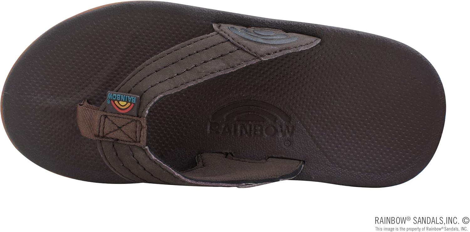 Rainbow Sandals Kid’s Cape Molded Rubber Sandal(Dark Brown)