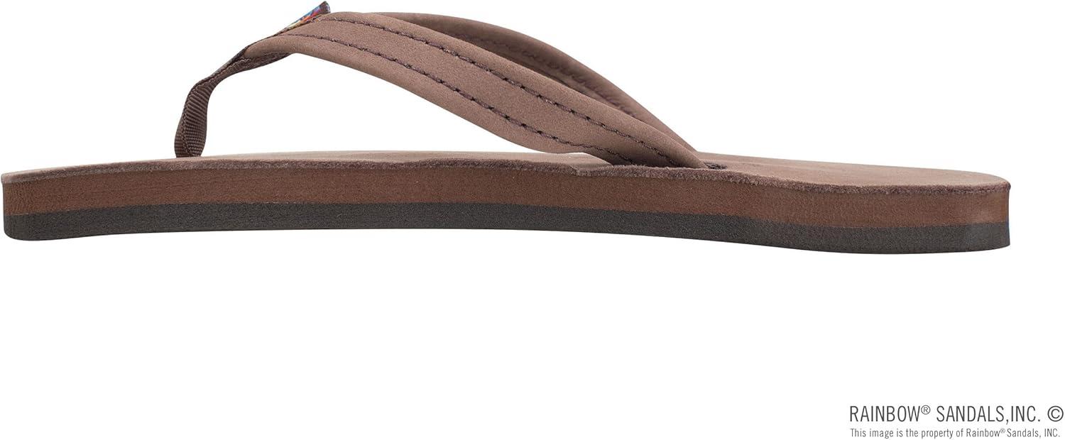 Rainbow Sandals Kid’s Premier Leather Narrow Strap Sierra Brown, Kid’s(Expresso)