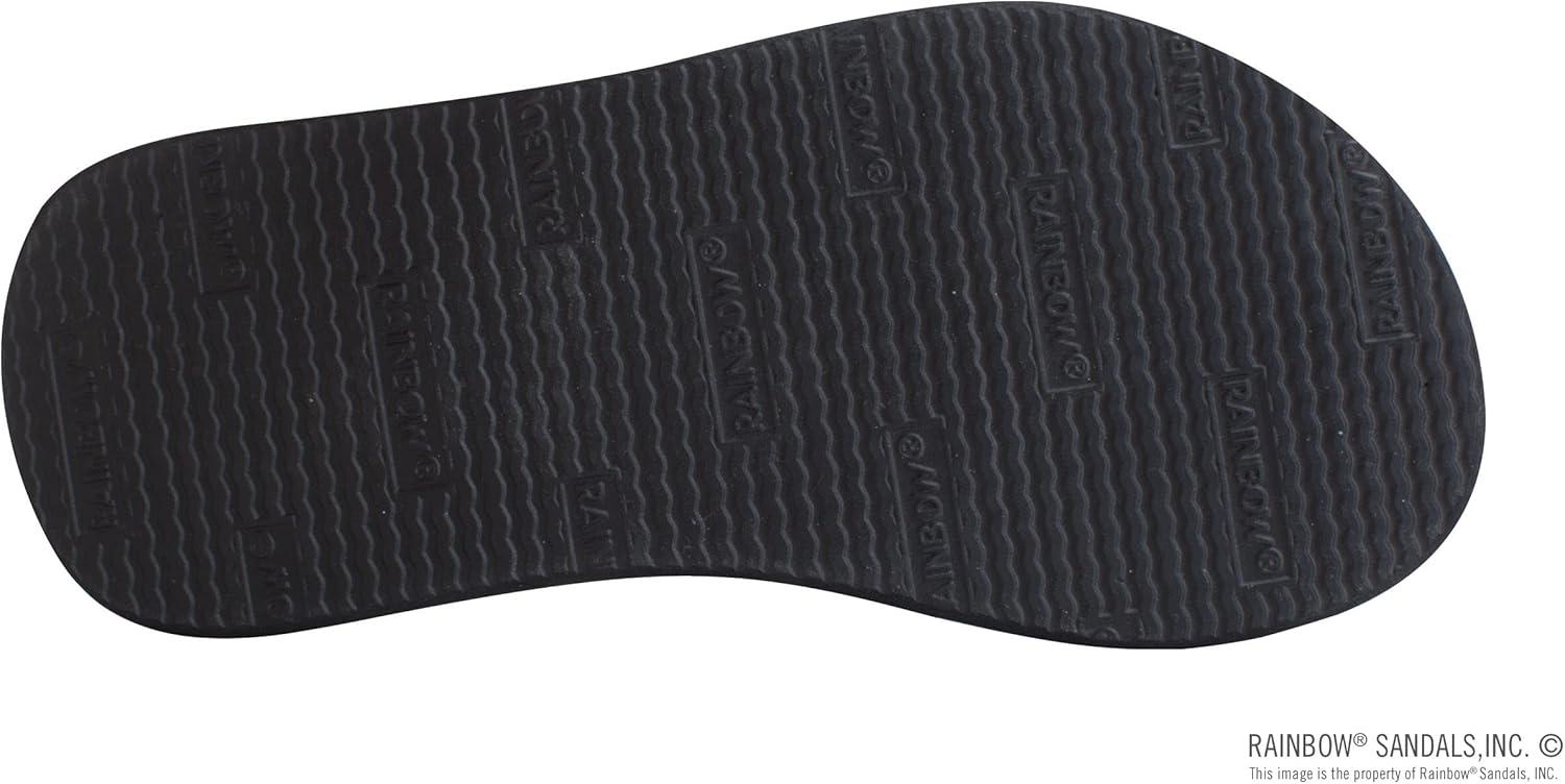 Rainbow Sandals Kid’s Grombow’s Soft Top Rubber w/Neoprene Narrow Strap(Purple/Black)