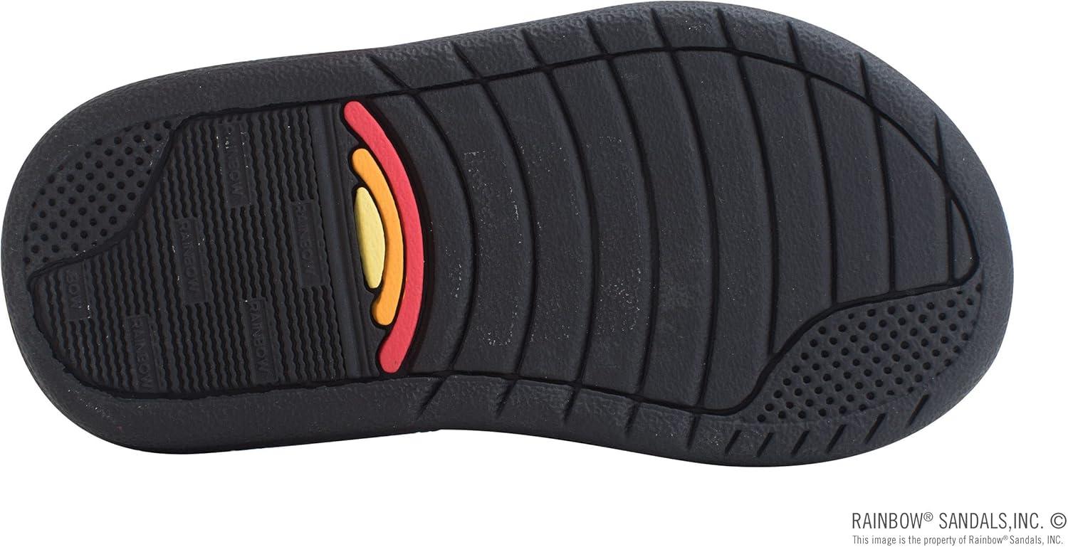 Rainbow Sandals Kid’s Cape Molded Rubber Sandal(Black)