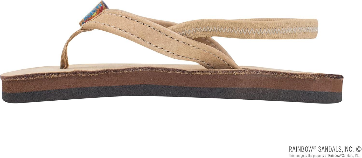 Rainbow Sandals Kid’s Premier Leather Narrow Strap Sierra Brown, Kid’s(Sierra Brown With Backstrap)