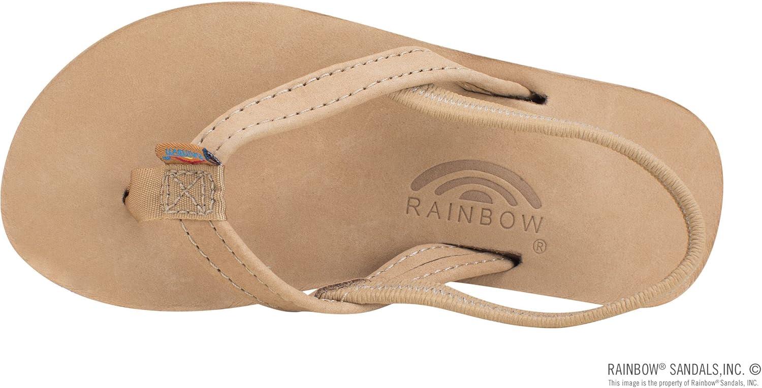 Rainbow Sandals Kid’s Premier Leather Narrow Strap Sierra Brown, Kid’s(Sierra Brown With Backstrap)