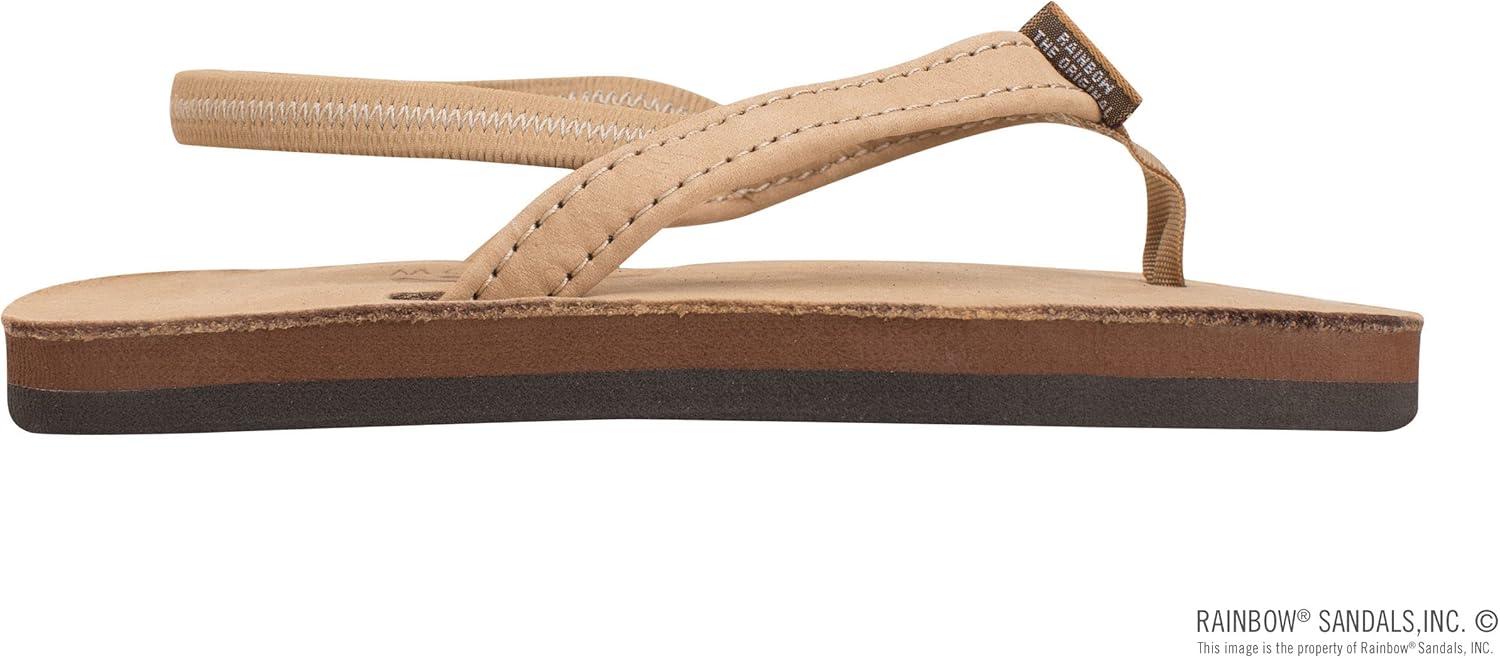 Rainbow Sandals Kid’s Premier Leather Narrow Strap Sierra Brown, Kid’s(Sierra Brown With Backstrap)
